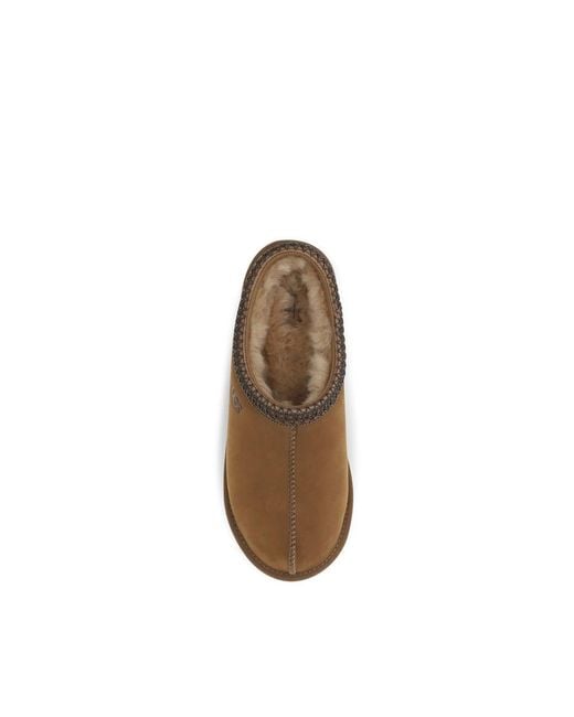 Ugg Brown Nubuc Leather Clogs for men