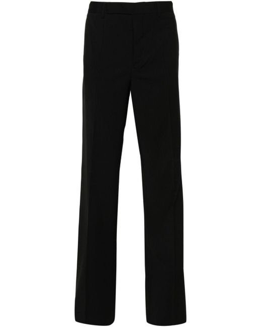 Rick Owens Black Dietrich Straight-Leg Tailored Trousers for men