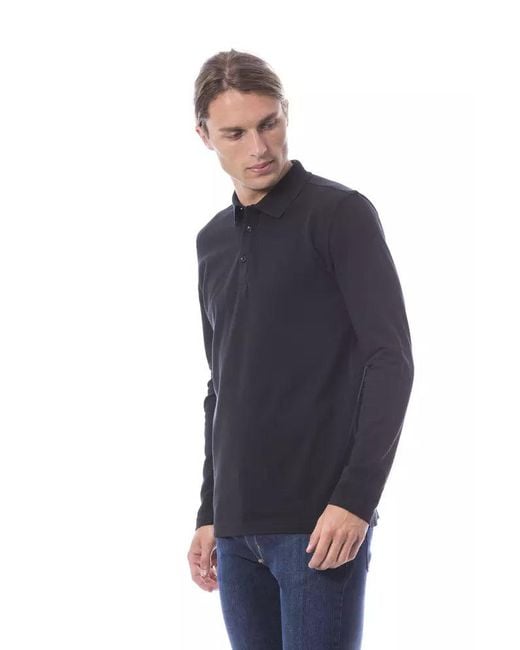 Verri Blue Cotton T-shirt for men