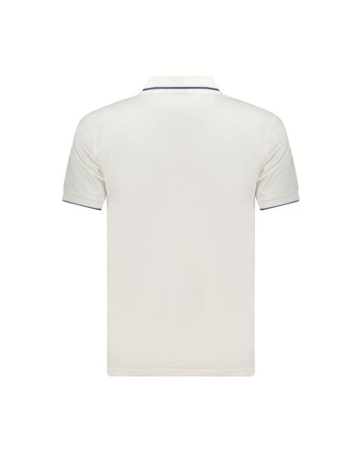 COVERI MOVING White Bianco Cotton Men Polo for men