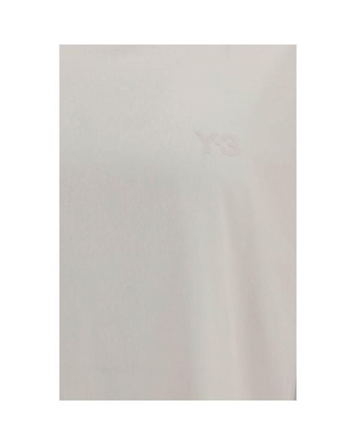 Y-3 Gray White Cotton Sportswear - L for men