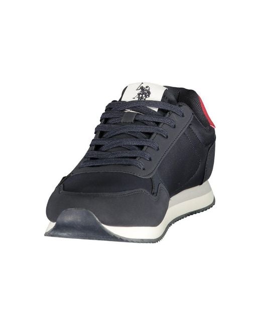 U.S. POLO ASSN. Blue Polyurethane Men's Sneaker for men