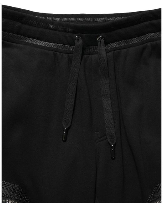 Dolce & Gabbana Black Mid Waist Cargo Jogger Sweatpants Pants for men