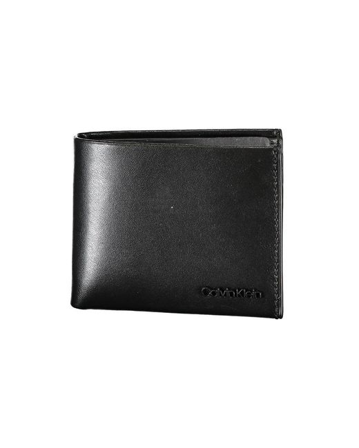 Calvin Klein Black Leather Wallet for men