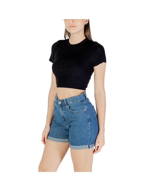 Jacqueline De Yong Black Viscose T