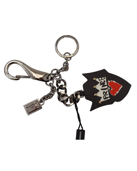 Dolce & Gabbana Black Elegant And Designer Keychain for men