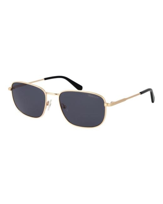 Gant Blue Gold Metal Sunglasses for men