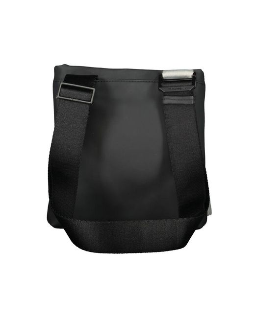 Calvin Klein Black Sleek Contrast Detail Shoulder Bag for men