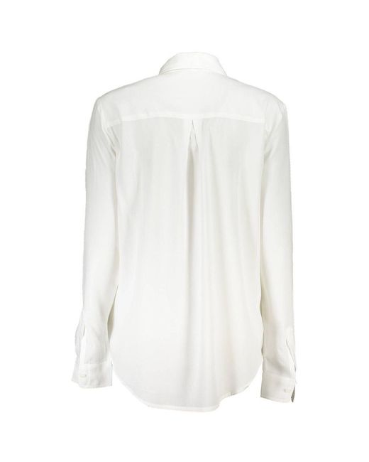 Desigual White Viscose Shirt