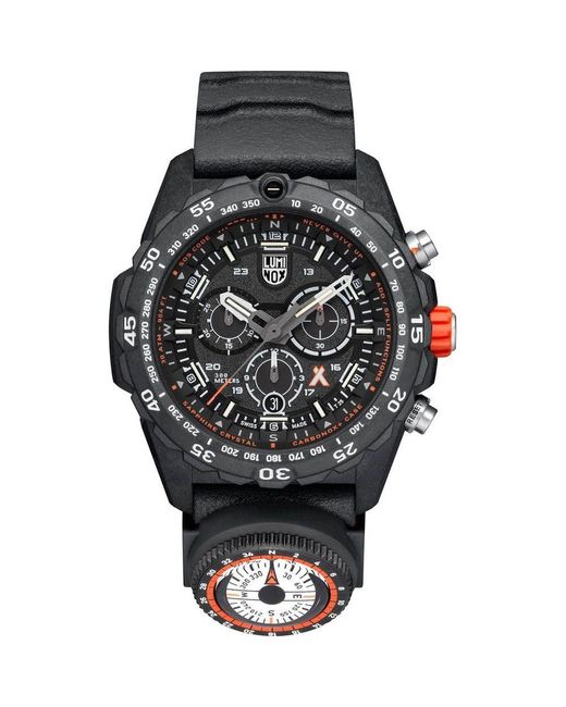 Luminox Black Rubber Watch for men