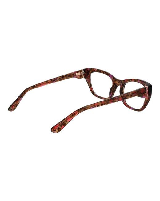 MARCIANO BY GUESS Brown Multicolor Plastic Glasses (frames)