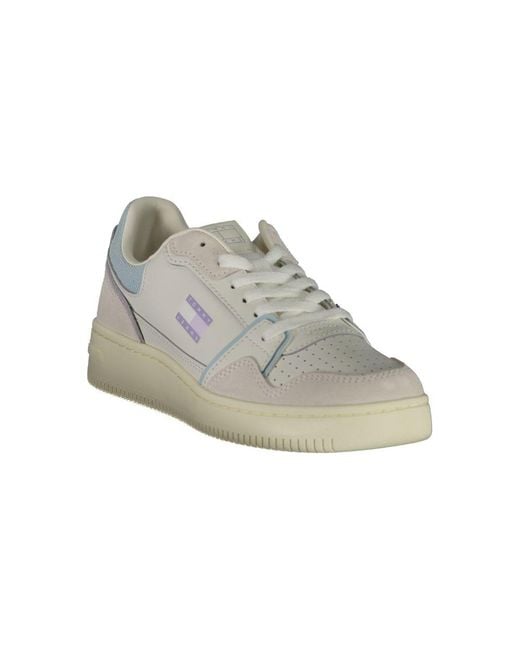 Tommy Hilfiger White Court Sneakers
