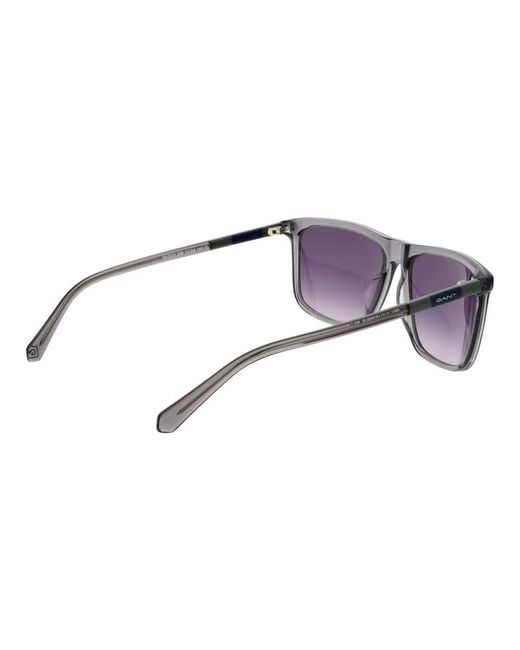 Gant Gray Acetate Sunglasses for men