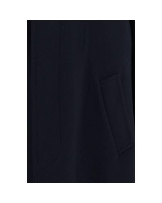 Lardini Blue Cashmere Coat for men