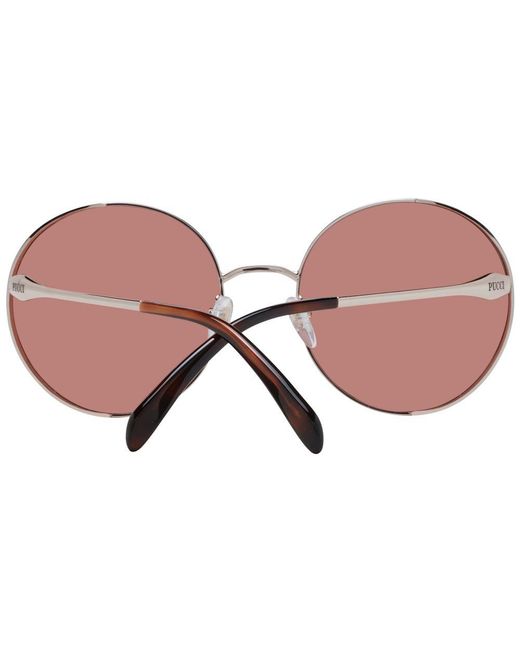Emilio Pucci Pink Rose Gold Sunglasses