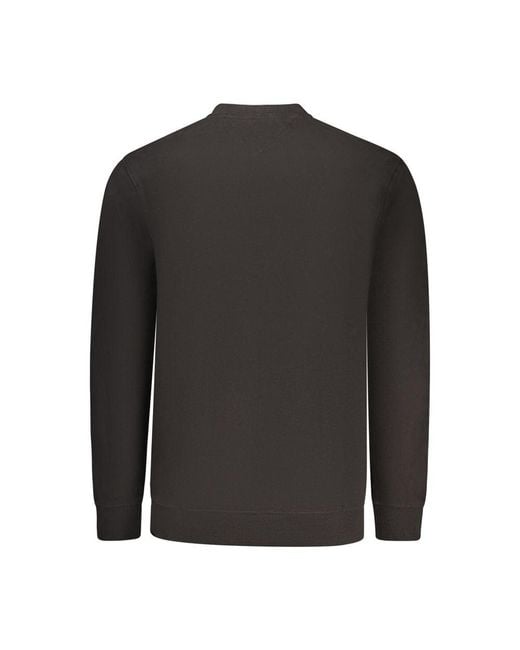 Tommy Hilfiger Black Cotton Men's Sweatshirt for men