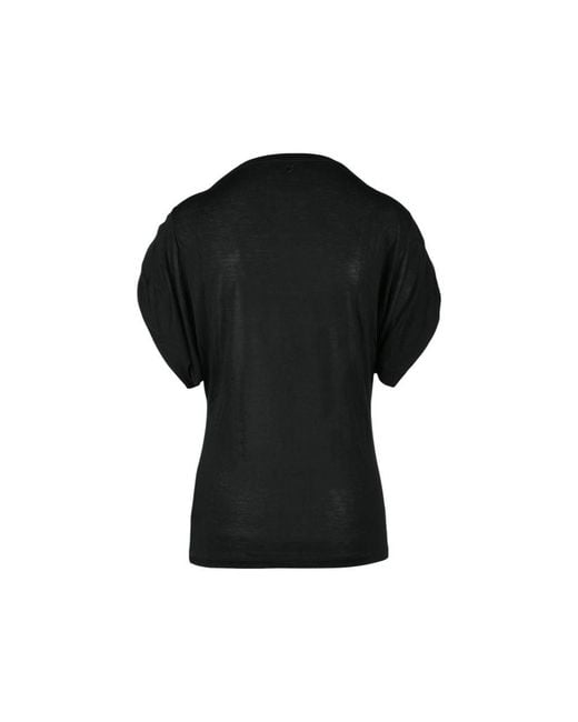 Dondup Black Viscose T