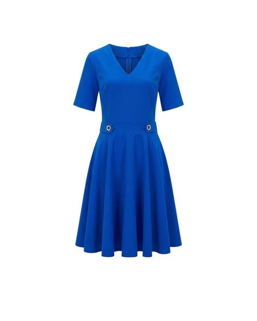 Trussardi Blue Poliestere Dress