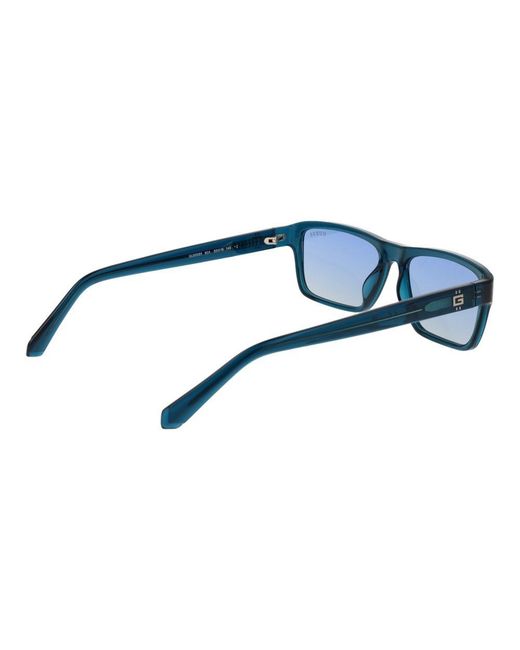 Guess Blue Plastic Sunglasses for men