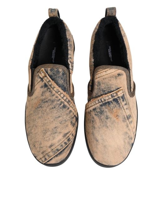 Dolce & Gabbana Brown Sneakers for men