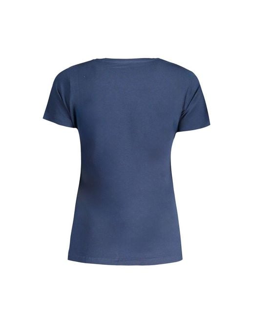Pepe Jeans Blue Cotton Tops & T