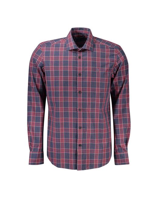 North Sails Purple Cotton Shirt for men