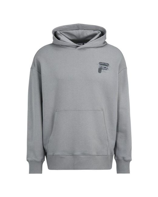 Fila Gray Cotton Sweatshirt for men