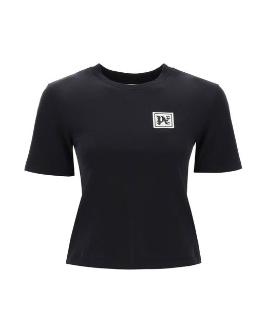 Palm Angels Black Ski Club T-shirt
