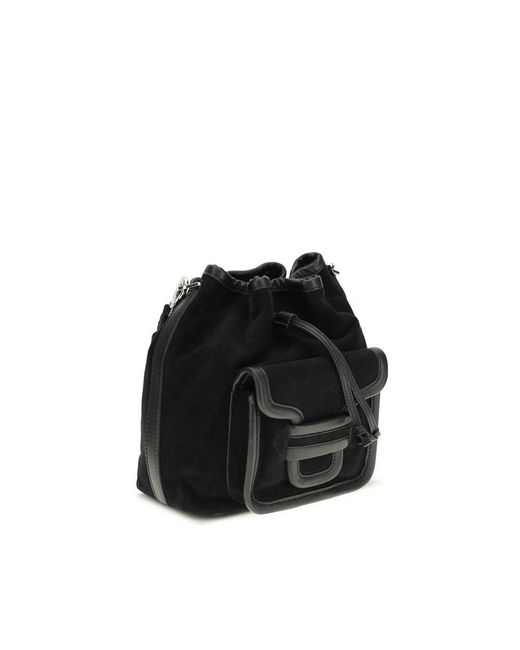 Pierre Hardy Black Calf Leather Bos Taurus Backet Bag