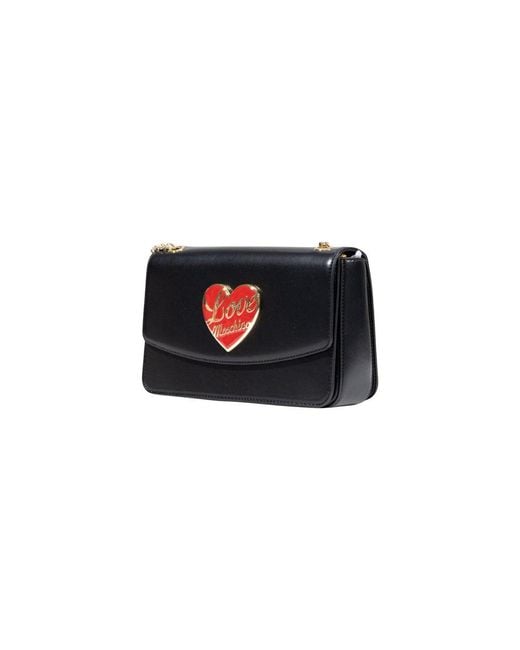 Love Moschino Black Polyethylene Handbag