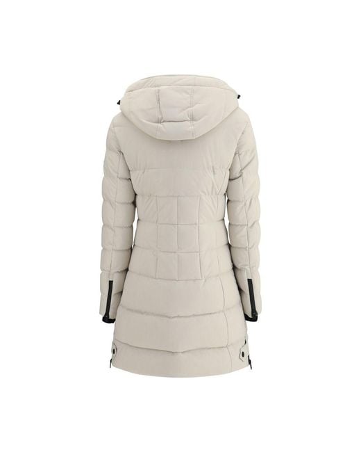 Moose Knuckles Natural Midi Down Jacket