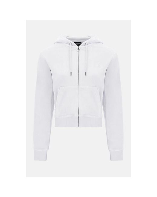 Juicy Couture White Polyester Sweatshirt