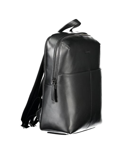 Calvin Klein Black Polyethylene Men Backpack for men