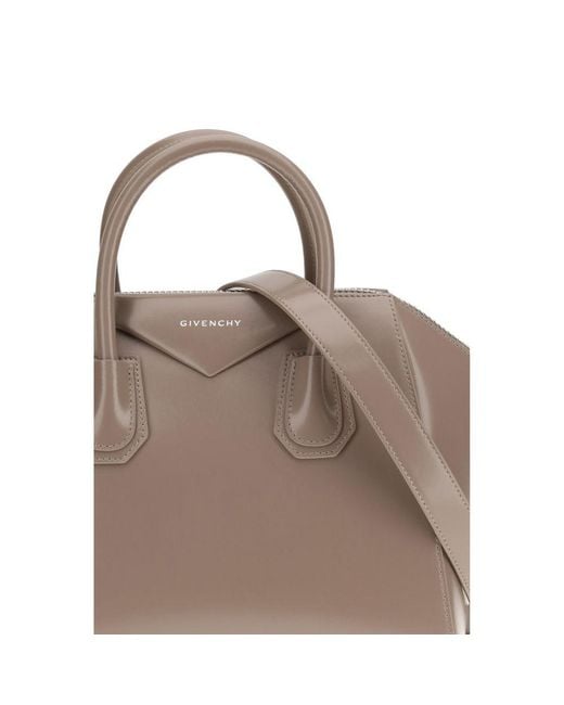 Givenchy Gray Calf Leather Bos Taurus Handbag