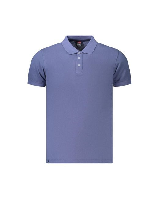 Norway 1963 Blue Cotton Mens Polo for men