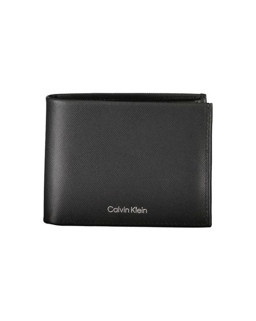 Calvin Klein Black Leather Wallet for men