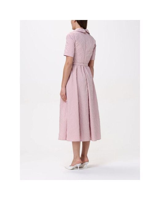 Add Pink Polyester Casual Dress