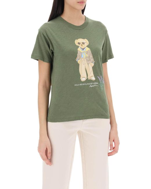 Polo Ralph Lauren Green Preppy Polo Bear T-shirt