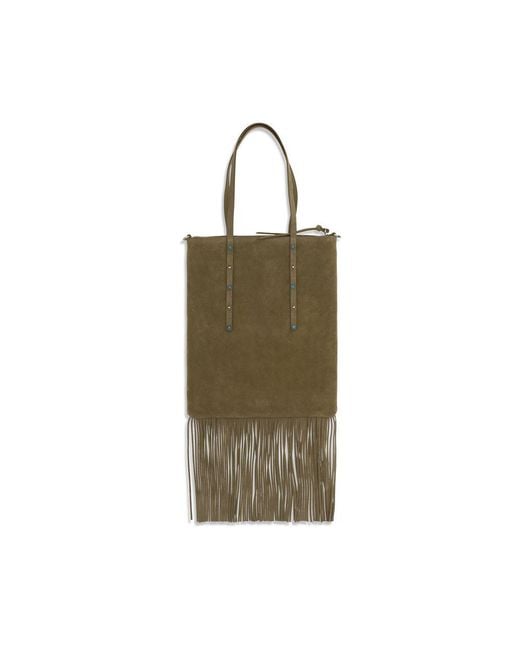 Pinko Green Bicolor Calf Leather Bos Taurus Shoulder Bag