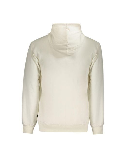 Fila White Bianco Cotton Men's Sweatshirt for men
