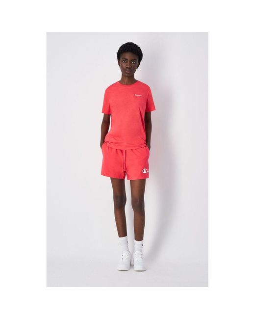 Champion Pink Cotton Shorts
