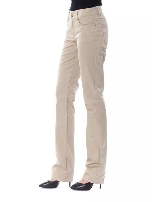 Byblos Natural Elegant Cotton Trousers