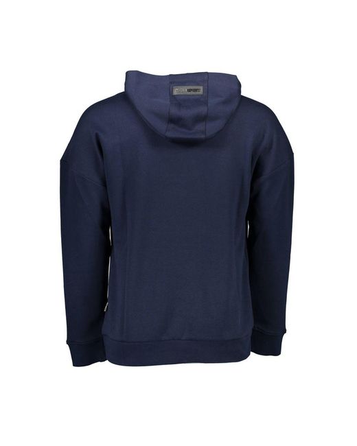 Philipp Plein Blue Cotton Sweatshirt for men