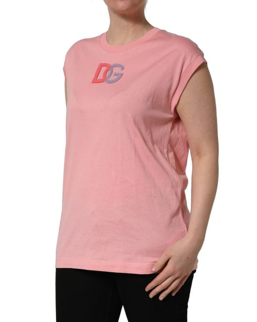 Dolce & Gabbana Pink T-Shirts