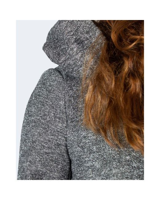 ONLY Gray Polyester Jackets & Coat