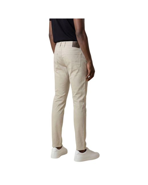 Jeckerson Black Elastane Skinny Pants for men