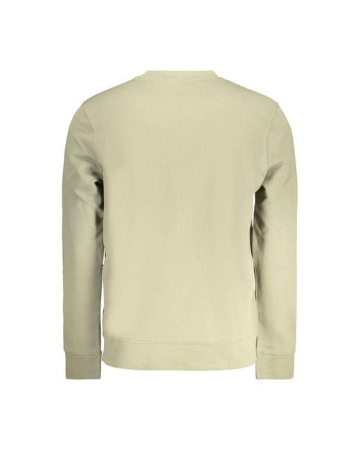 Calvin Klein Green Cotton Mens Sweatshirt for men