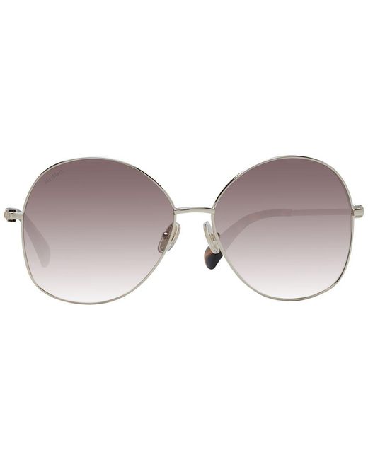 Max Mara Gray Gold Sunglasses