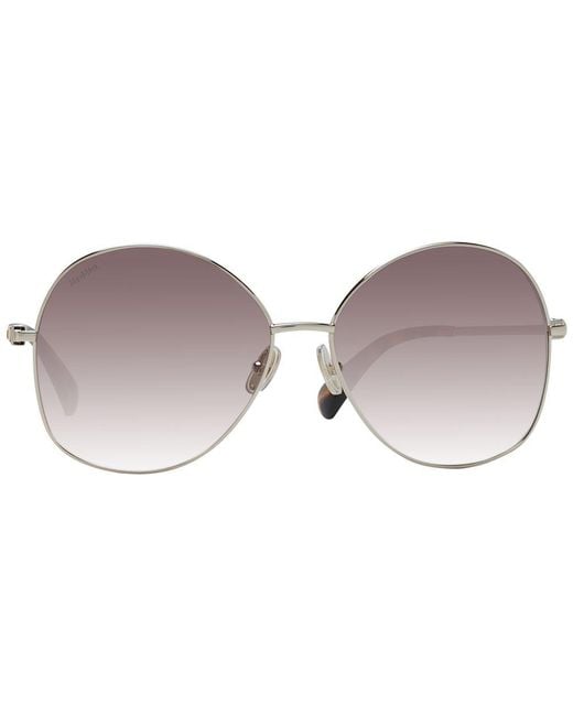 Max Mara Gray Gold Sunglasses