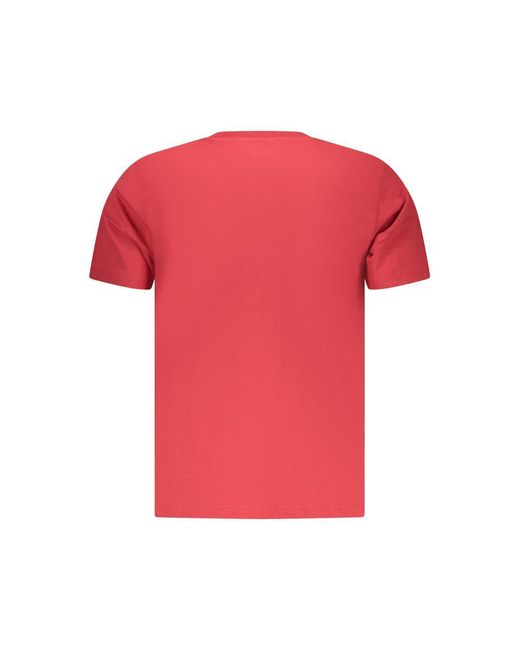 Pepe Jeans Pink Rosso Cotton Men T for men